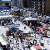 Il luna park di Bari sino al 1996 si trovava in Largo 2 Giugno, accanto all�area ora occupata dal park&ride (foto di fine anni 80 di Nicola Velluso)
